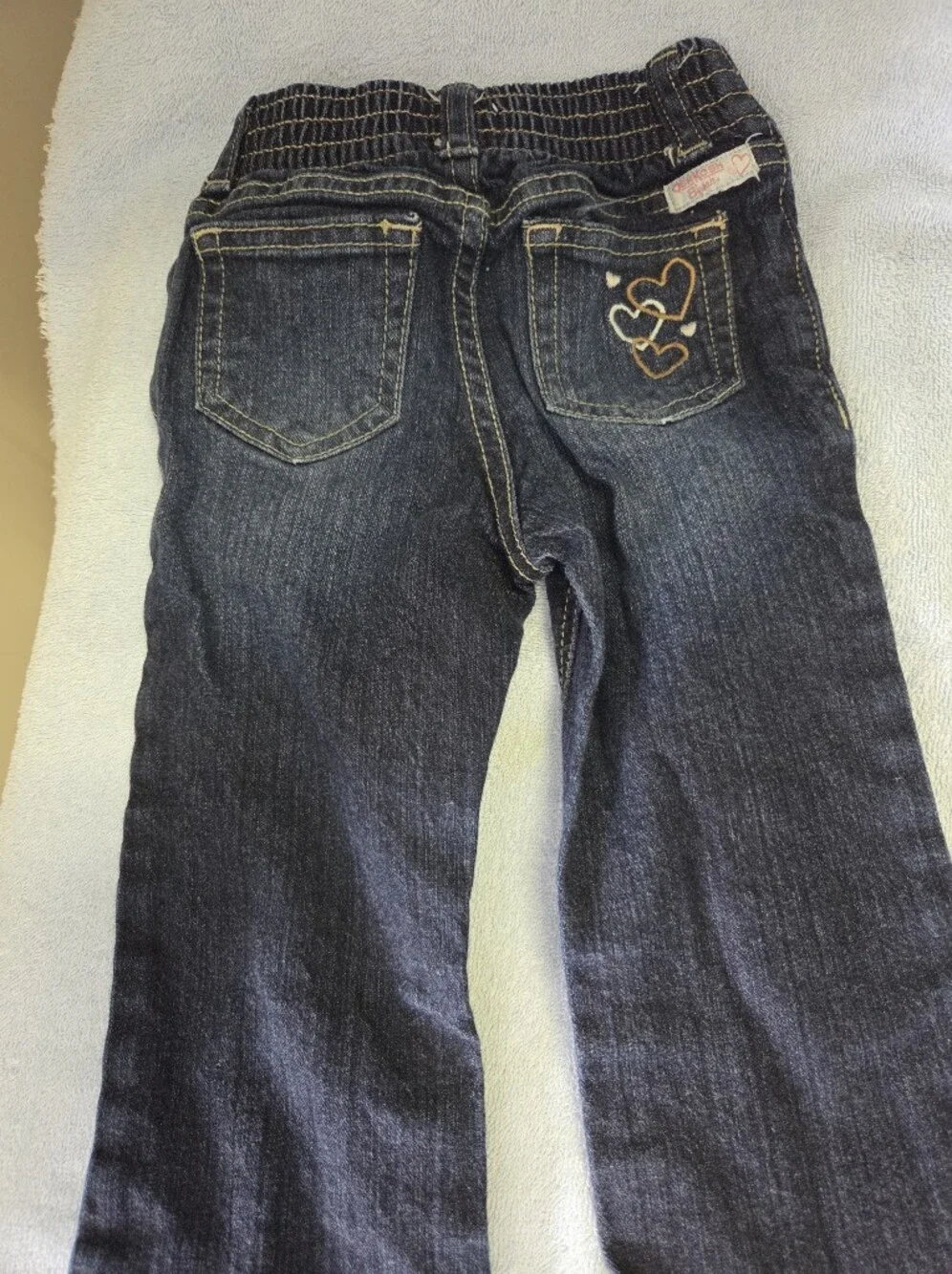 OshKosh B'gosh Dark Blue Flare Jeans for Girls